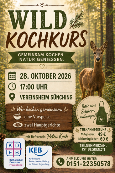 Wild Kochkurs