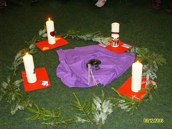 Gott schickt uns einen Engel, der mit uns geht