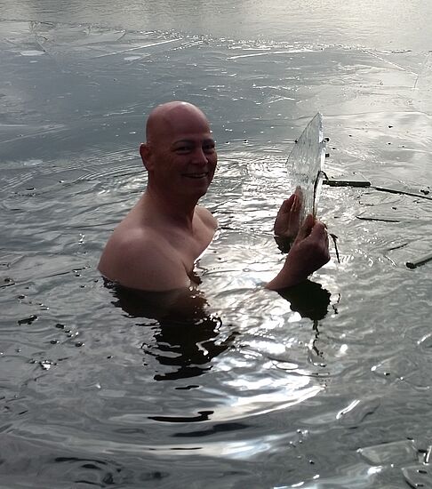 Eisbaden/ Eisschwimmen in der Praxis - Burghausen