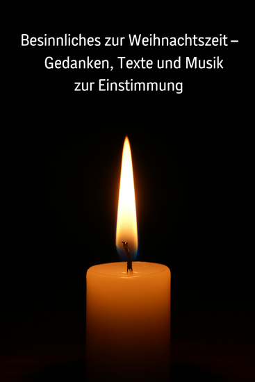 "Besinnliches zur Weihnachtszeit" - Geschichten rund um den Weihnachtsbaum