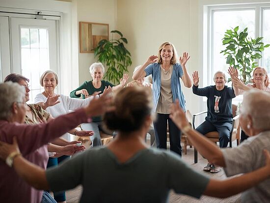 Jungbrunnen Bewegung - gemeinsam aktiv und fit