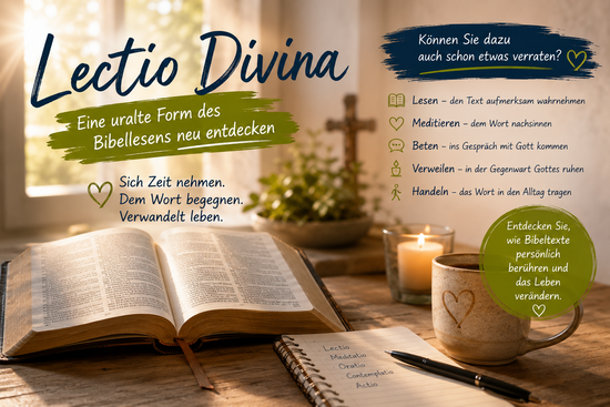 Lectio Divina, eine uralte Form des Bibellesens neu entdecken