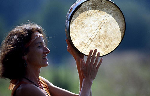 Afrikanisch trommeln und tief Entspannen