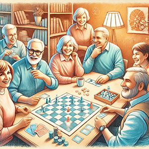 Auftaktveranstaltung mit Brett- und Kartenspielen