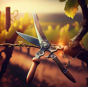 Einführung und Anleitung zu Laubarbeit / Triebkorrektur  im Weinberg - Rebschnittkurs