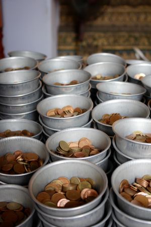 Die Verteilung der Almosen im Islam