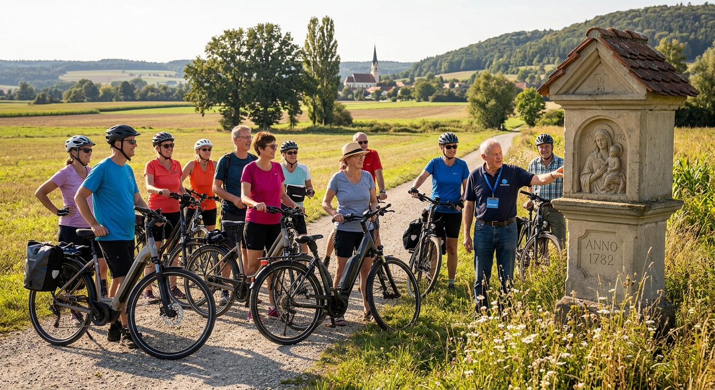 Geführte Radltour zu den Kleindenkmälern im Gemeindegebiet Südost (ca. 5,5 km)